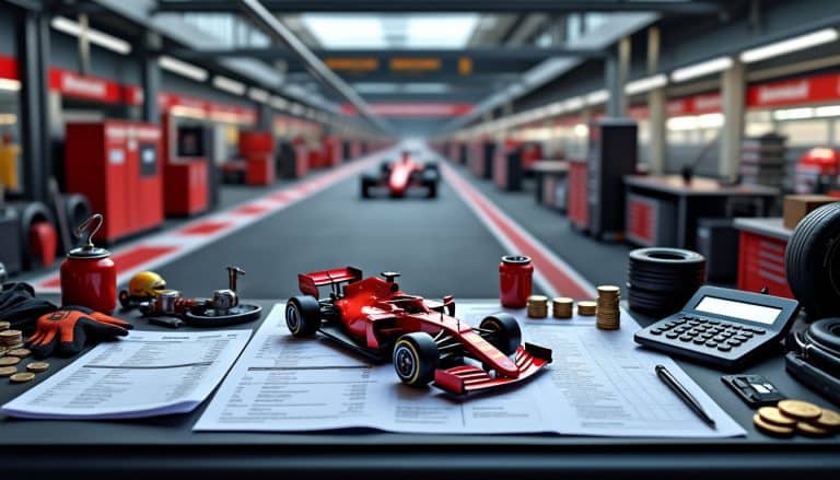 Budget d'une saison en circuit : les postes détaillés