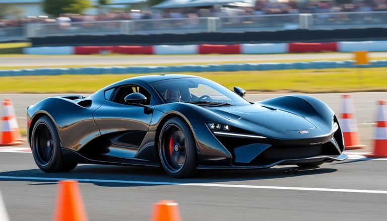 Slalom automobile : le format et le matériel